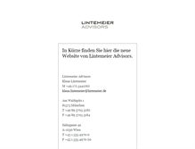 Tablet Screenshot of lintemeier.com